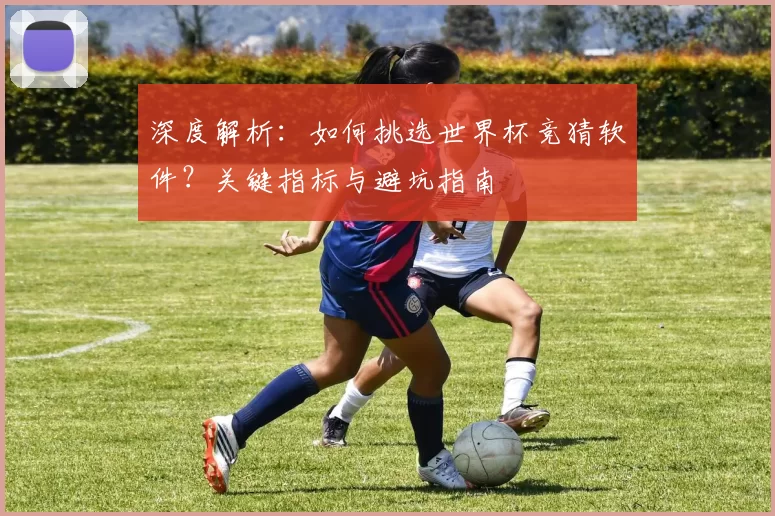 深度解析：如何挑选世界杯竞猜软件？关键指标与避坑指南