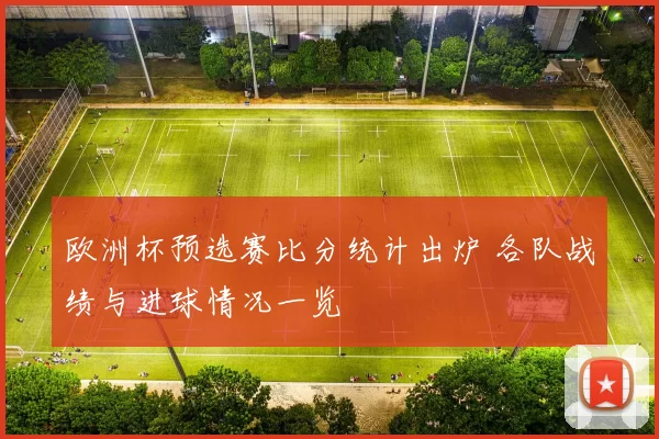 欧洲杯预选赛比分统计出炉 各队战绩与进球情况一览